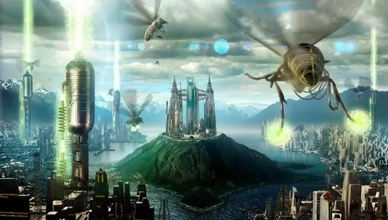 科幻场景图片 科幻场景图片