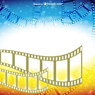 黄色背景矢量图