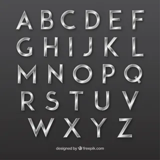 银色字体 银色字体