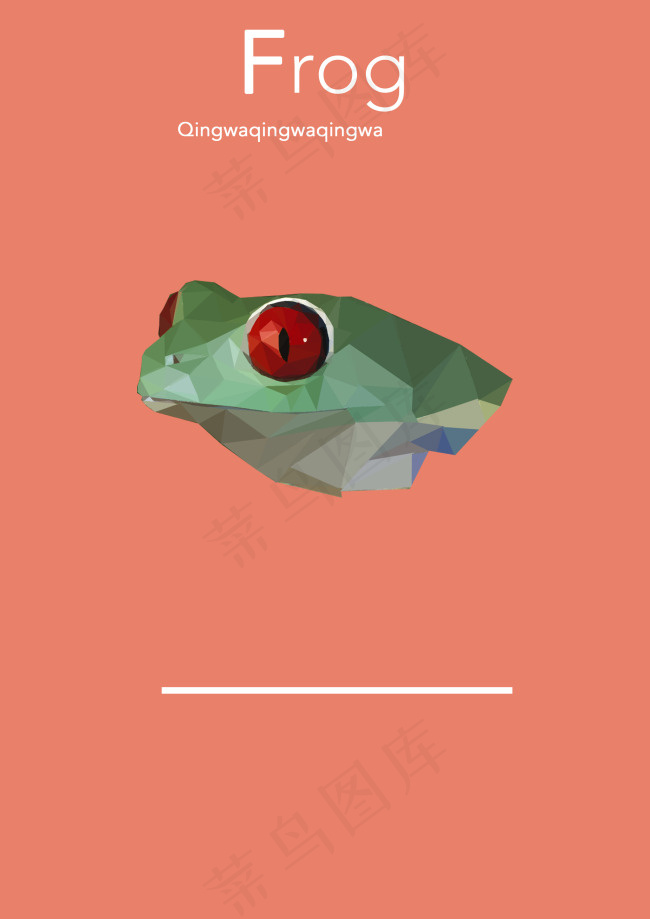 Triangulation风格动物...