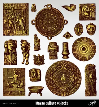 墨西哥主题素材04-矢量素材