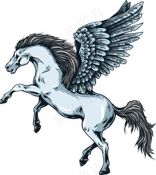 神话人物矢量元素