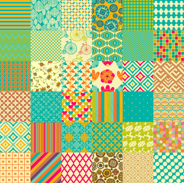 绿色背景矢量图