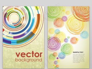 创意插画卡通背景设计