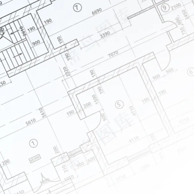建筑平面设计图图片eps,ai矢量模版下载