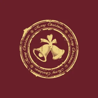 精美圣诞铃铛背景03——矢量素材