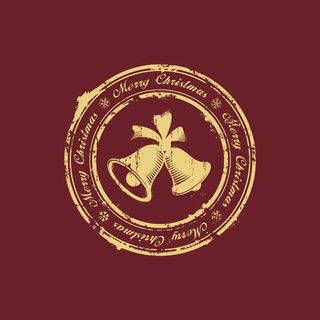 精美圣诞铃铛背景03——矢量素材