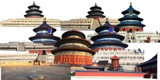 天坛PSD抠图素材下载