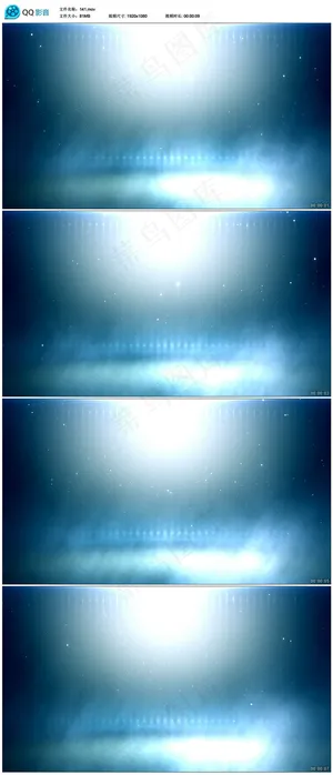 梦幻粒子LED视频素材