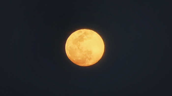 正月十五超级月亮图片