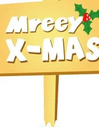 2007韩国圣诞素材之路牌矢量图0...