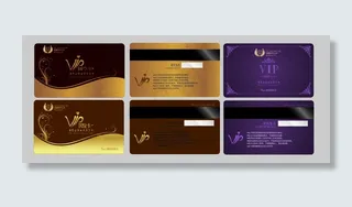 花纹花边会员卡