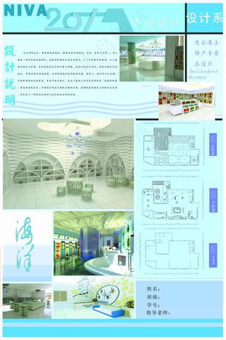 毕业设计展板