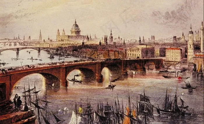 西式手绘画图片