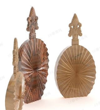 3D美式工艺饰品摆设模型