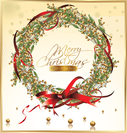 圣诞节模板矢量素材-2