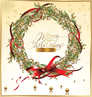 圣诞节模板矢量素材-2