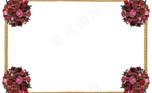 玫瑰边框图片 玫瑰边框图片