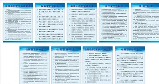 住院部制度牌图片