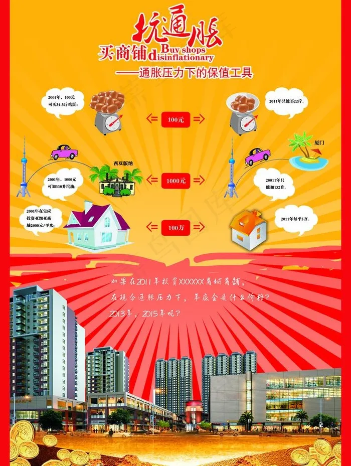 买商铺抗通胀图片(3579X5031(DPI:300))psd模版下载