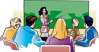 学校主题卡通插图矢量素材