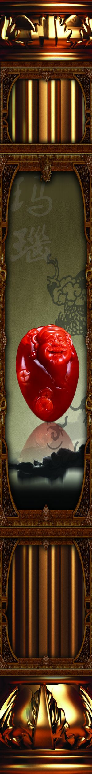 玛瑙玉古典罗马柱