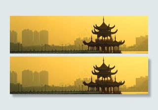 夏日风景旅游DIV网页模版