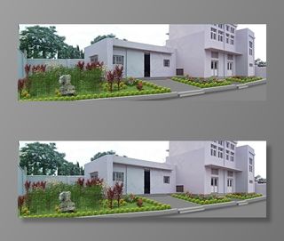 厂区绿化效果图图片