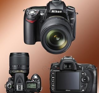 单反相机psd分层素材图片