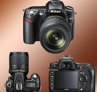 单反相机psd分层素材图片