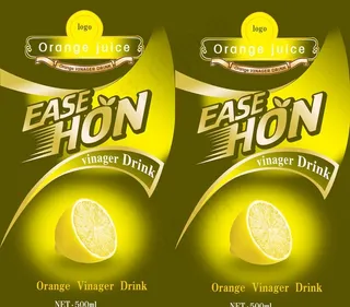 橙汁包装图片
