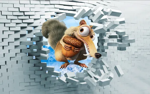 鼠年   3D背景墙   墙画  鼠年   3D背景墙   墙画