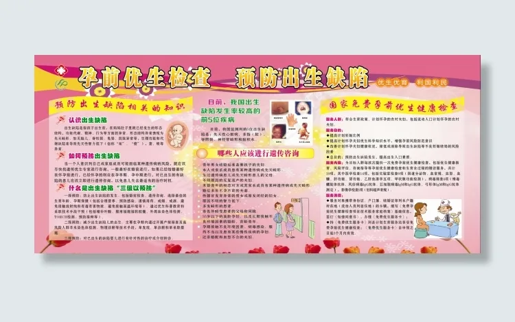 孕前优先cdr矢量模版下载