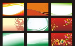 喜庆简洁展板背景矢量素材