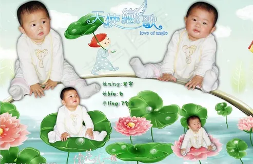 七月宝宝模板图片 七月宝宝模板图片