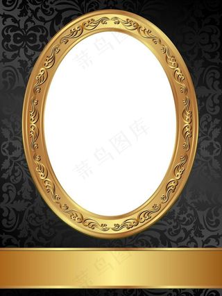 欧式花纹背景图片