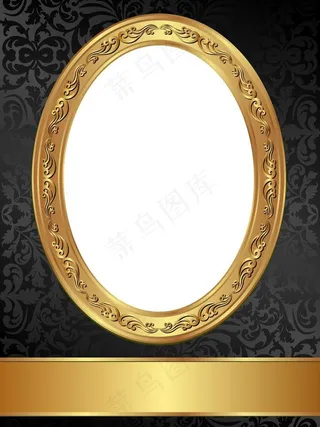 欧式花纹背景图片