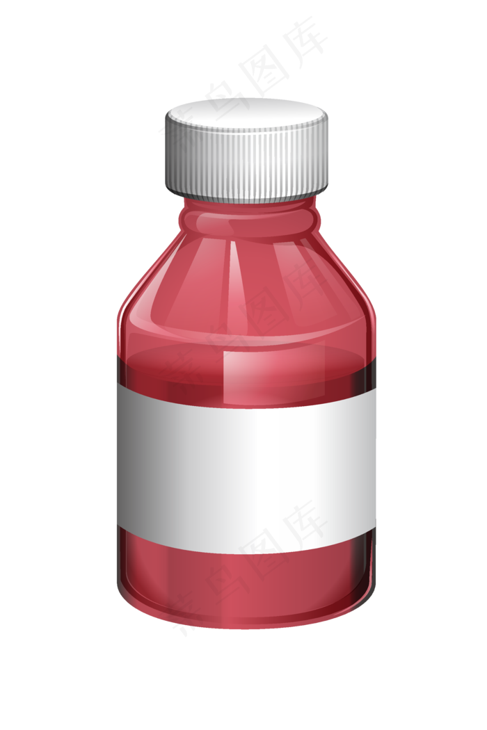 药瓶玻璃瓶的插画药瓶玻璃瓶的插画