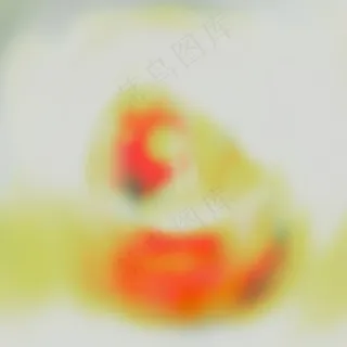 模糊橙黄素材背景