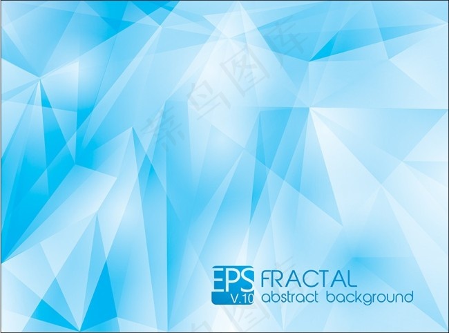 时尚高端不规则蓝背景底纹