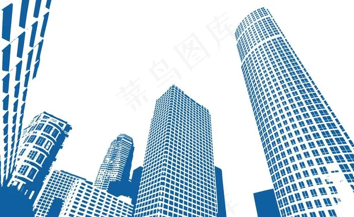 高楼图片ai矢量模版下载