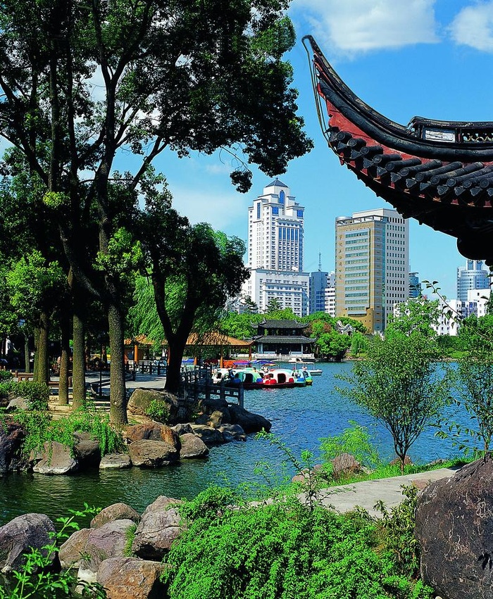 宁波月湖公园