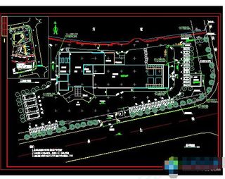 九层假日酒店全套施工图CAD图纸免...