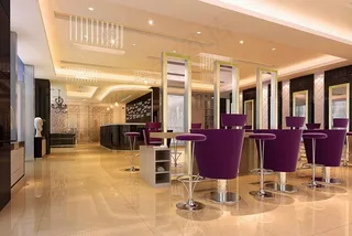 理发店效果图图片