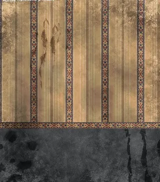 残旧欧式墙纸墙壁图片