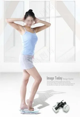 性感美女健身图片