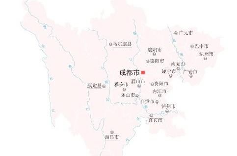 四川省矢量地图素材(EPS格式) ...eps,ai矢量模版下载