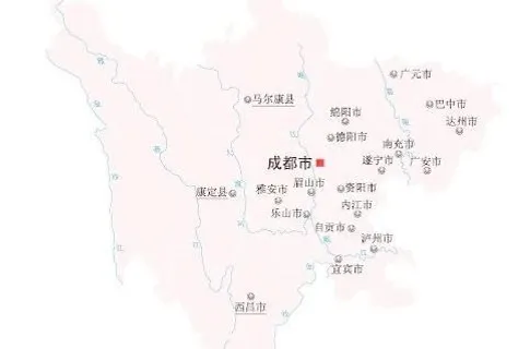 四川省矢量地图素材(EPS格式) ...