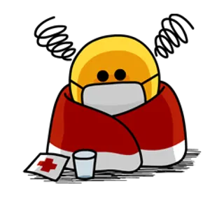 鸭子海报杂志素材封面手绘卡通形象动...