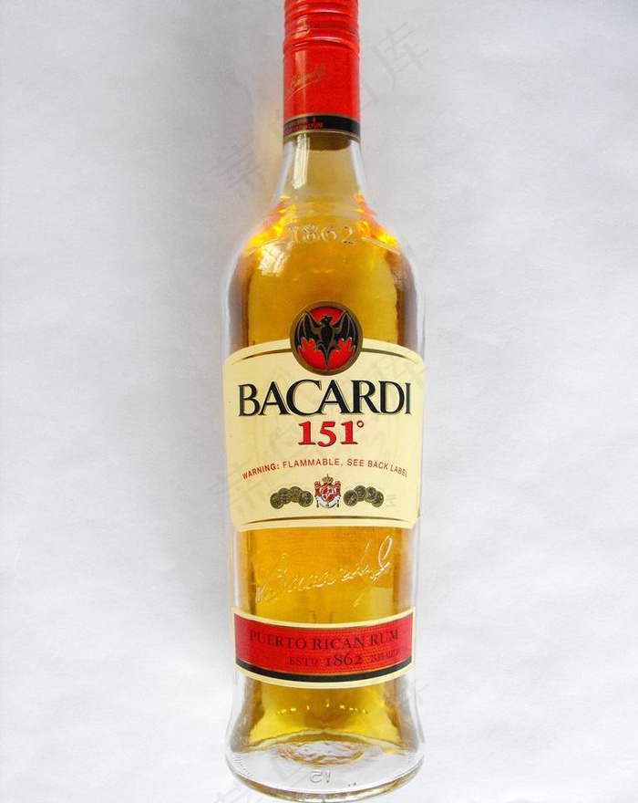 bacardi百加得朗姆酒图片